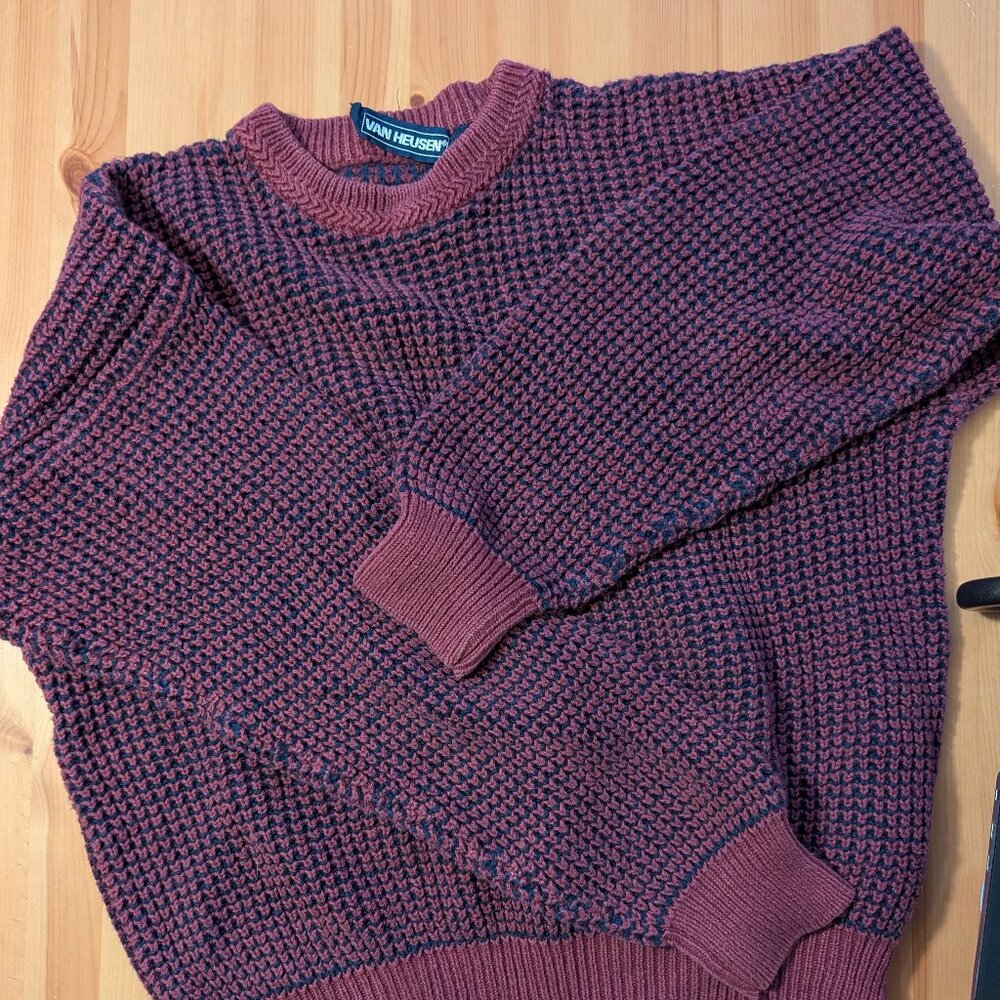 Unisex heavy knit sweater